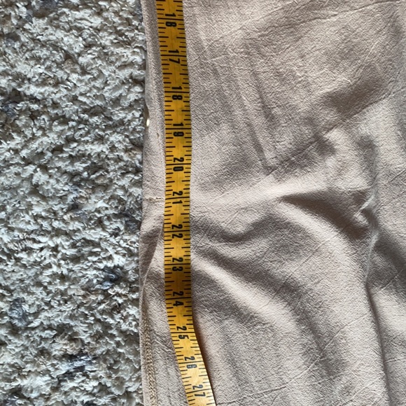 NWOT Wide Leg Pant with Snaps and Slit - Picture 14 of 16